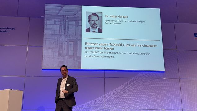 Dr. Volker Güntzel (Spezialist für Franchise- und Vertriebsrecht - Busse & Miessen)